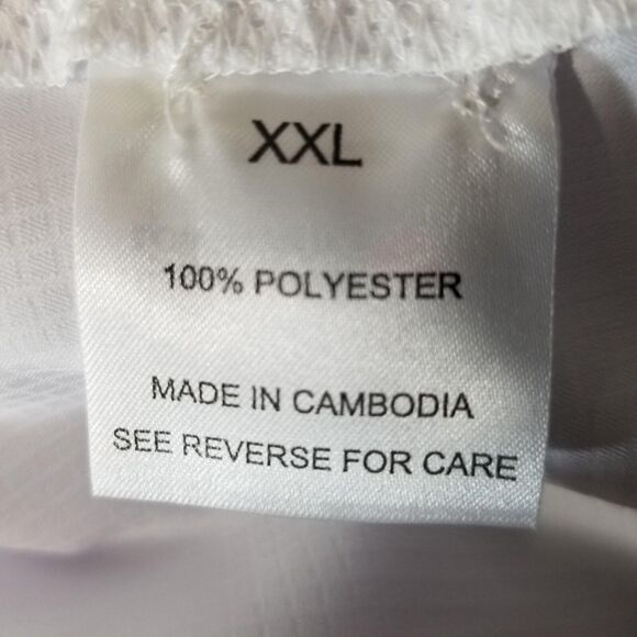 Reel Legends shirt men's 2XL XXL white long sleeve Dri-Fit Outdoor fishing - Picture 9 of 9